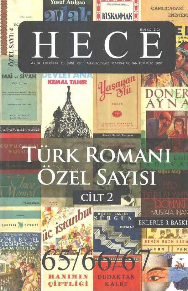 Hece / Türk Romanı Özel Sayısı Cilt 4 ( Yıl:6 Sayı:65/66/67 )