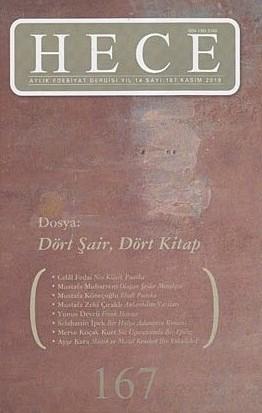 Hece Dergisi - Sayı 167 (Kasım 2010)