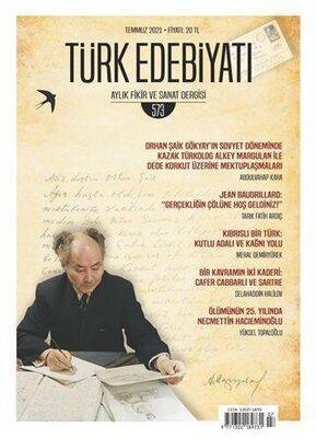 Türk Edebiyatı Dergisi - Sayı 573 (Temmuz 2021)