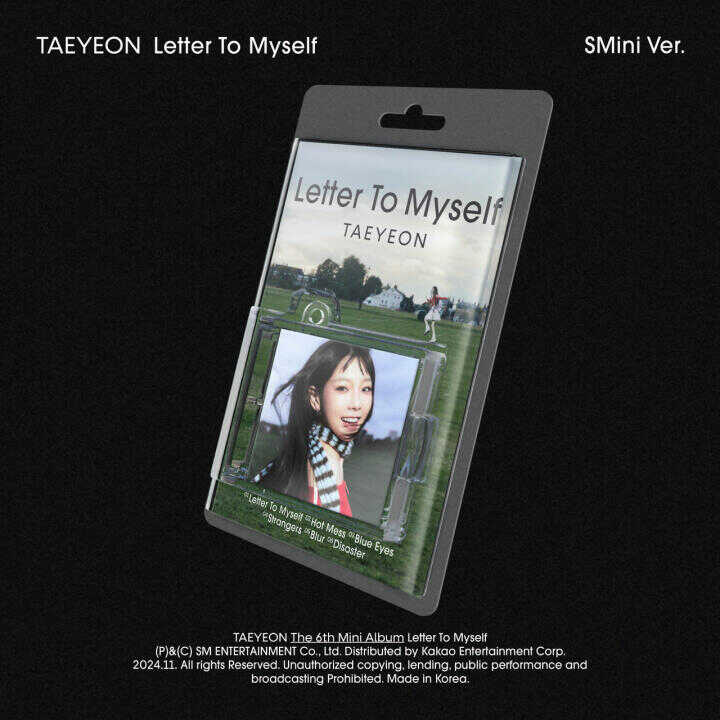 Taeyeon:  Letter To Myself / Photo Card(S)