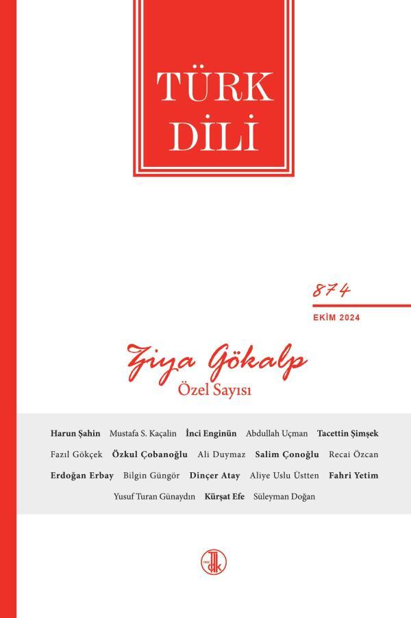Türk Dili Dergisi - Sayı 274 (Temmuz 1974)
