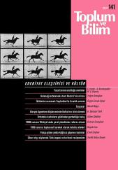 Toplum ve Bilim - Sayı: 141