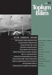 Toplum ve Bilim - Sayı: 144