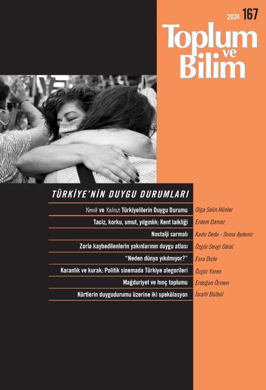 Toplum ve Bilim - Sayı 167 (Mart 2024)