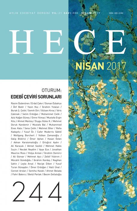 Hece Dergisi - Sayı 244 (Nisan 2017)