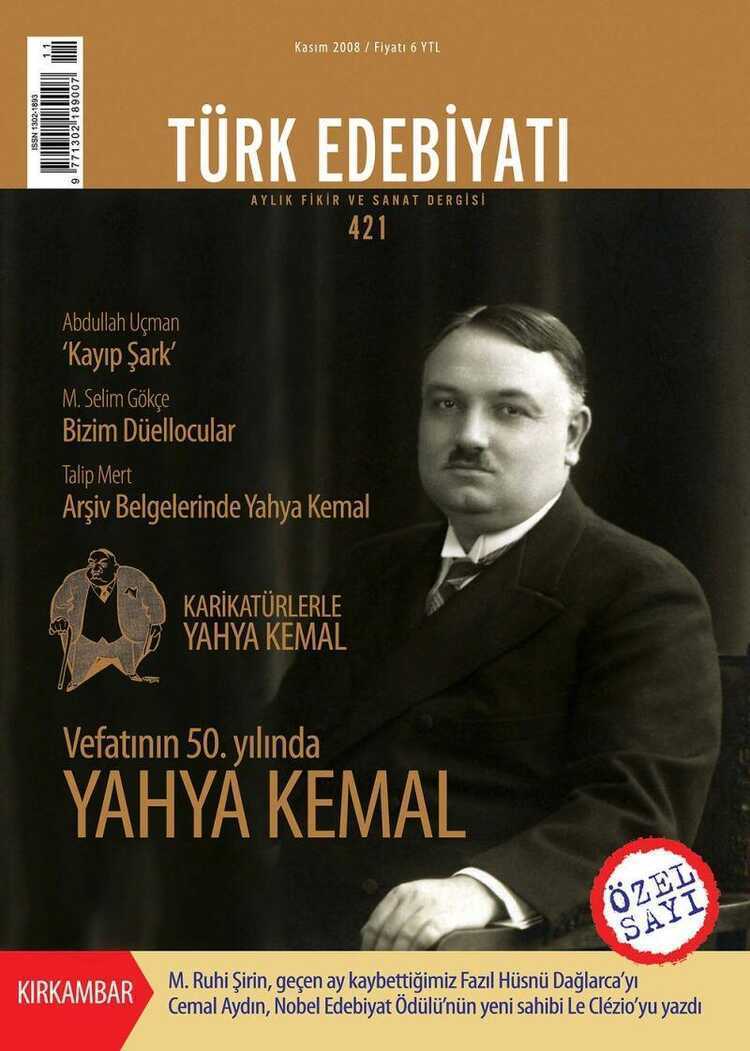 Türk Edebiyatı Dergisi - Sayı 553 (Kasım 2019)