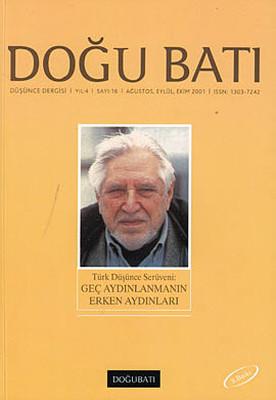 Doğu Batı - Sayı 16 (Ağustos-Eylül-Ekim 2001)