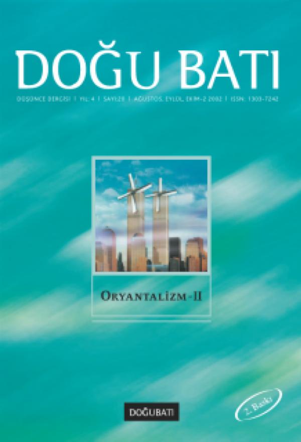 Doğu Batı - Sayı 20 (Ağustos-Eylül-Ekim 2002)