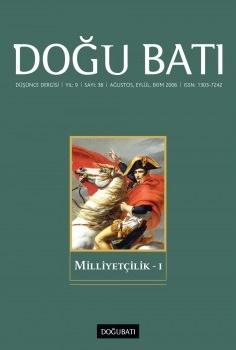 Doğu Batı - Sayı 38 (Ağustos-Eylül-Ekim 2006)