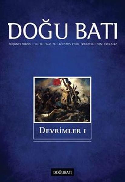 Doğu Batı - Sayı 78 (Ağustos-Eylül-Ekim 2016)