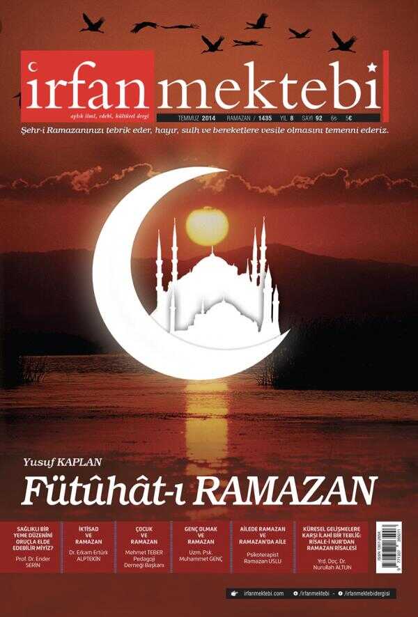 İrfan Mektebi Dergisi - Sayı 92