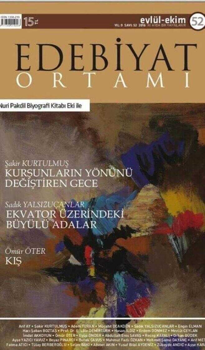 Edebiyat Ortamı - Sayı 44 (Mayıs-Haziran 2015)