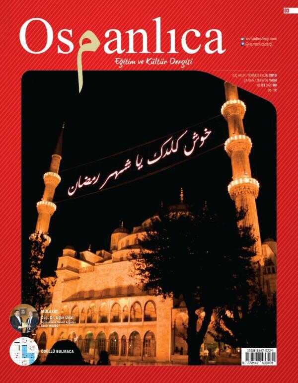 Osmanlıca - Sayı 3 (Temmuz - Eylül 2013)