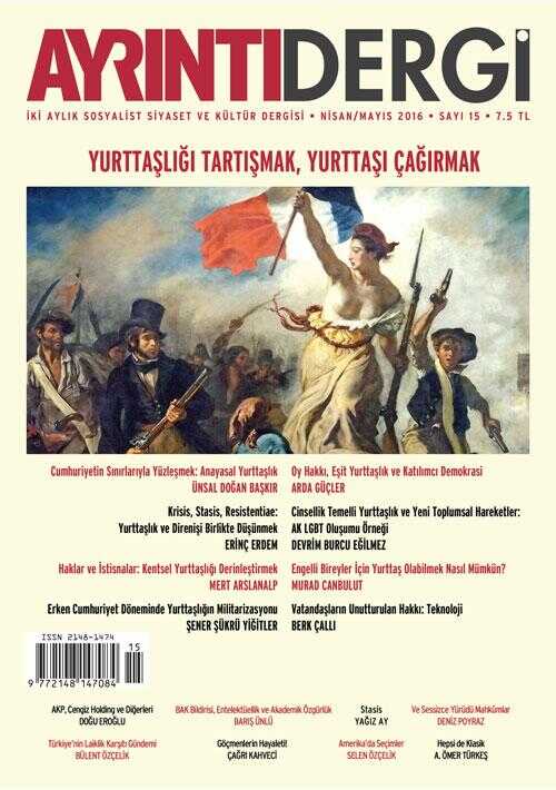 Ayrıntı Dergi - Sayı 15 (Nisan - Mayıs 2016)