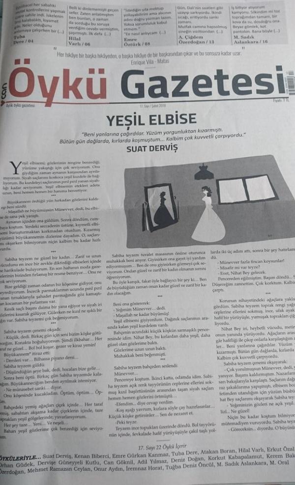 Can Öykü Gazetesi - Sayı 17 (Şubat 2018)
