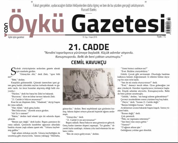 Can Öykü Gazetesi - Sayı 19 (Nisan 2018)