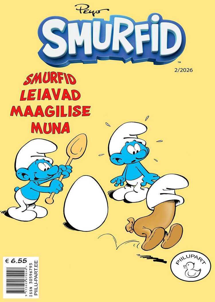 Smurfid. Smurfid leiavad maagilise muna 2/2026