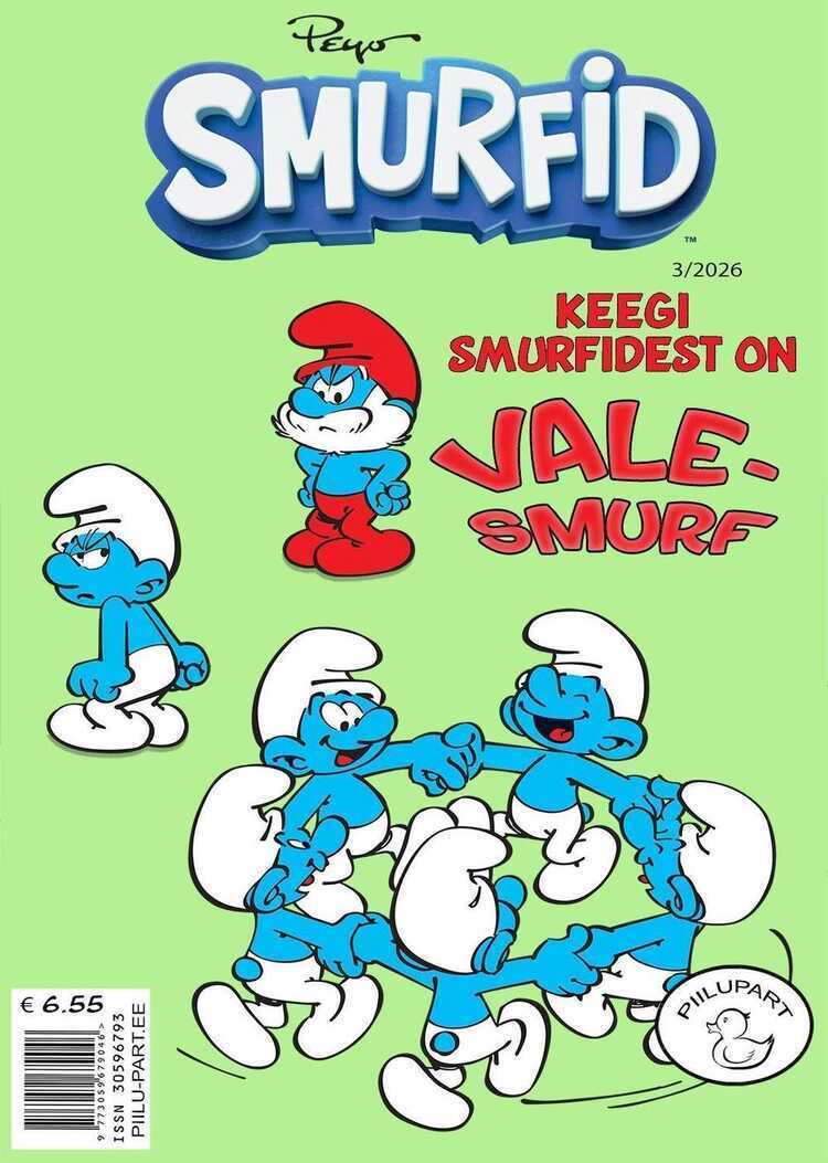 Smurfid. Keegi Smurfidest on valesmurf 3/2026