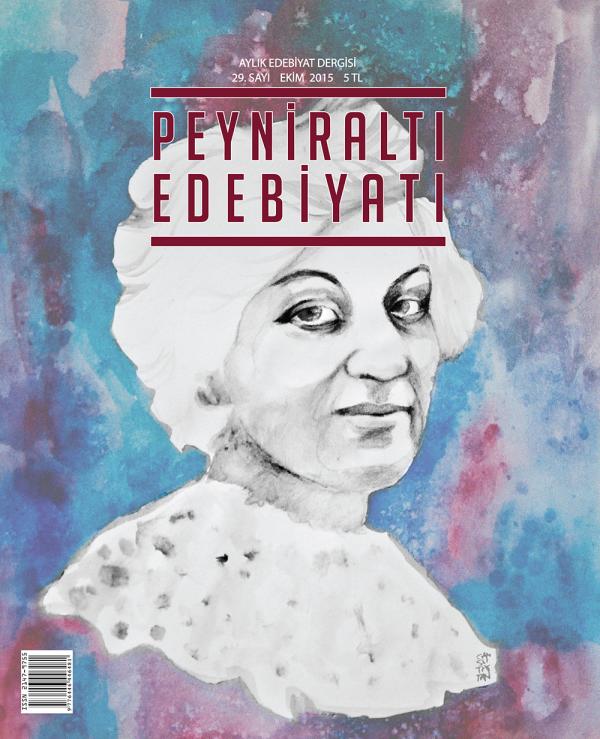 Peyniraltı Edebiyatı - Sayı 29 (Ekim 2015)