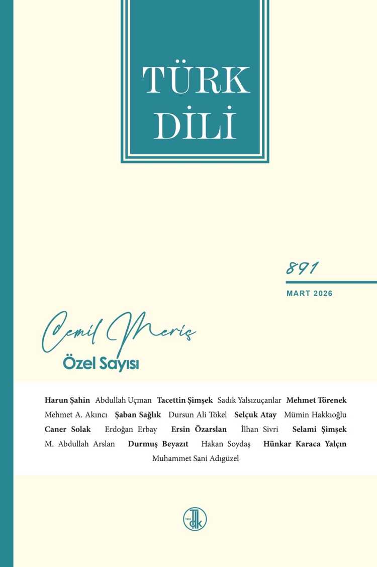 Türk Dili Dergisi - Sayı 716 (Ağustos 2011)