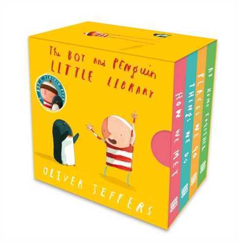 Boy and Penguin: Little Library
