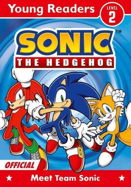 Sonic the Hedgehog Young Readers Level 2: Meet Team Sonic