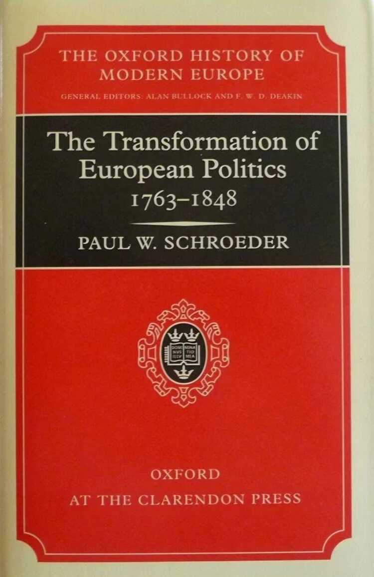 The Transformation of European Politics 1763-1848