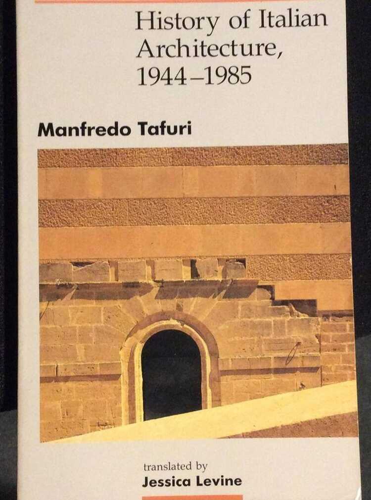 History of Italian Architecture, 1944-1985