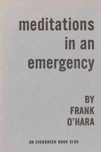 Meditations in an Emergency