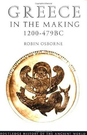 Greece in the Making 1200–479 BC