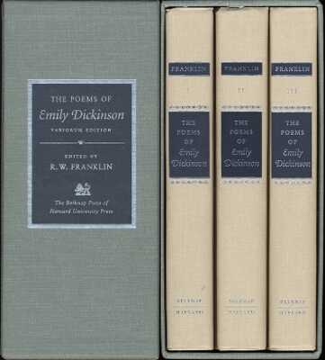 The Poems of Emily Dickinson – Variorum Edition
