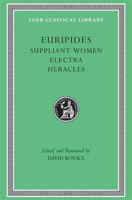 Suppliant Women. Electra. Heracles Trojan Women) V 3 L009 (Trans. Kovacs)(Greek)