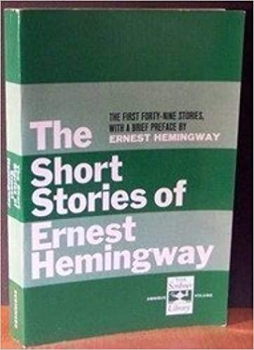 The Short Stories of Ernest Hemingway