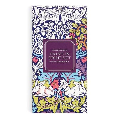 William Morris Paint-In Postcard Set