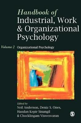 Handbook of Industrial, Work & Organizational Psychology