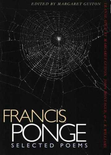 Selected Poems | Francis Ponge