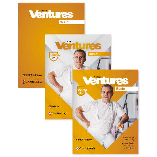 Ventures Basic Student's Book with Digital Pack and Workbook
