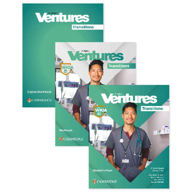 Ventures Transitions Student's Book with Digital Pack and Workbook