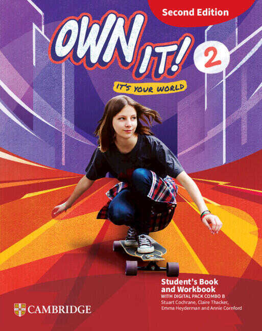 Own it! Level 2 Student's Book and Workbook with Digital Pack Combo B Second Edition