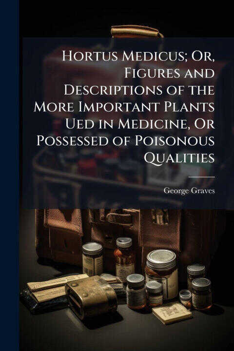 Hortus Medicus; Or, Figures and Descriptions of the More Important Plants Ued in Medicine, Or Possessed of Poisonous Qualities