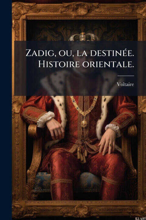Zadig, ou, la destinÃ(c)e. Histoire orientale.
