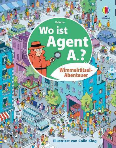 Wimmelrätsel-Abenteuer: Wo ist Agent A.?