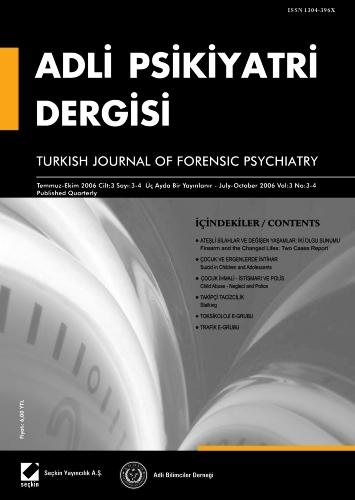 Adli Psikiyatri Dergisi – Cilt 3 Sayı 3 4