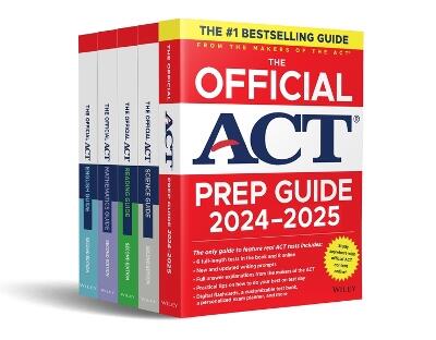 The Official ACT Prep & Subject Guides 2024-2025 Complete Set
