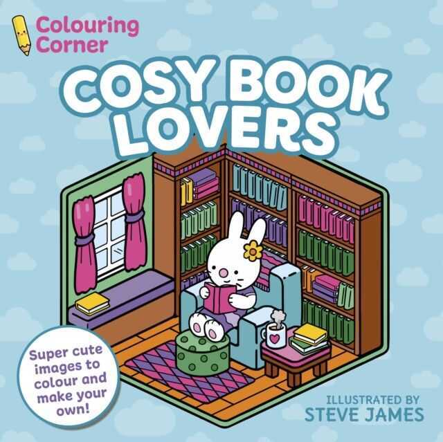 Colouring Corner: Cosy Book Lovers