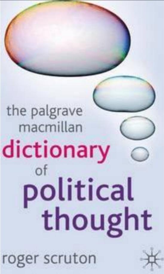 The Palgrave Macmillan Dictionary of Political Thought