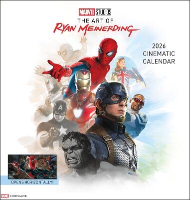 Marvel Studios: The Art of Ryan Meinerding 2026 Cinematic Wall Calendar