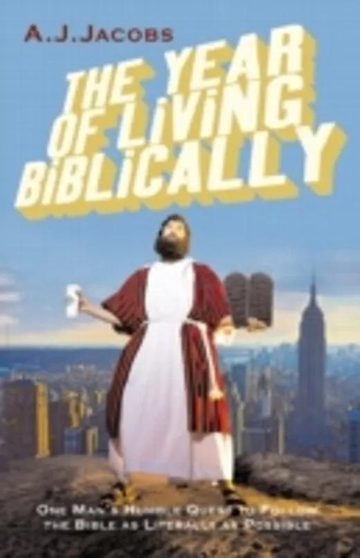The Year of Living Biblically [Large Print]
