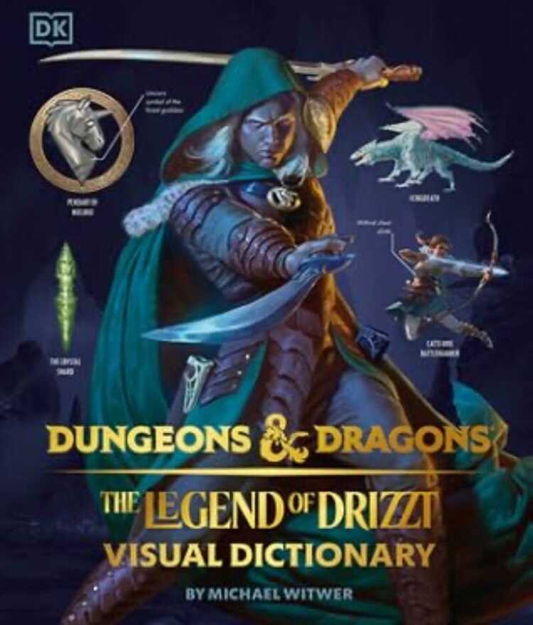 Dungeons & Dragons The Legend of Drizzt Visual Dictionary