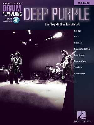 Deep Purple - Batteria + Audio Online - Drum Play-Along Volume 51